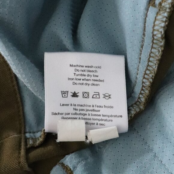 MEC Women's Sz 2 Khaki Patagonia‎ Twill Traveler 5-Pocket Stretch Active Pants - Picture 14 of 14